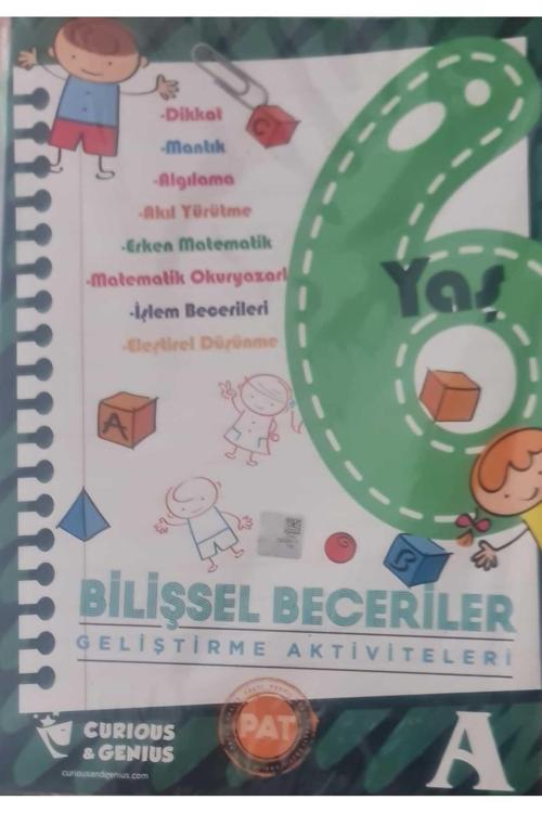 Curious&Genius 6 Yaş Bilişsel Beceriler Geliştirme Aktivite Seti