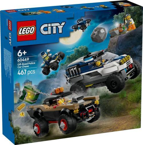 City 60449 Off-Road Police Car Chase