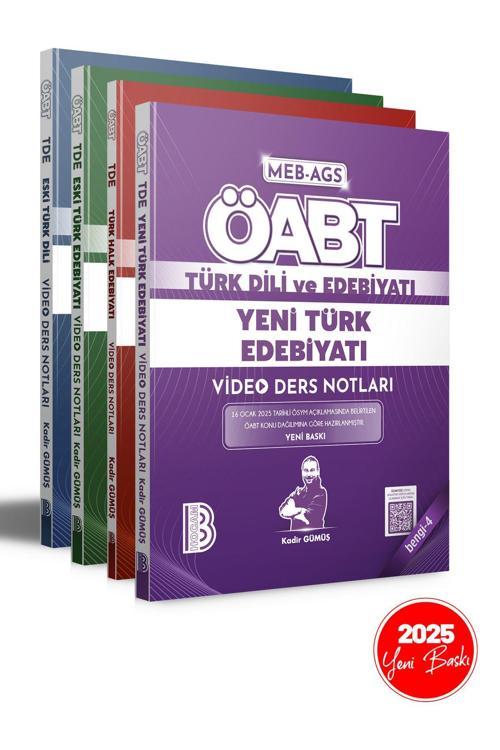 Benim Hocam Yayınları 2025 Öabt Edebiyat Video Ders Notları Bengi Serisi 