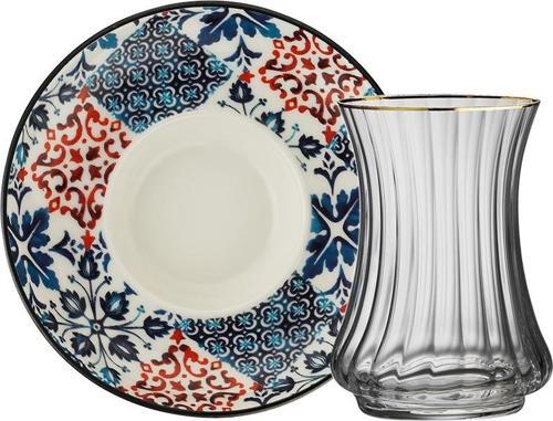1898 Lizbon Optik 12 Parça 6 Kişilik Çay Seti 150 ml