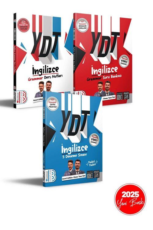 Benim Hocam Yayınları 2025 Ydt İngilizce Grammar Ders Notları Soru Bankası Ve Deneme Seti 