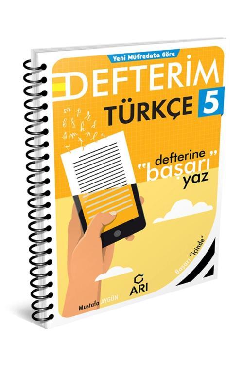 Arı Yayıncılık 5. Sınıf Türkçe Konu Anlatımlı Defterim Arı Yayın 2025 Yeni Basım