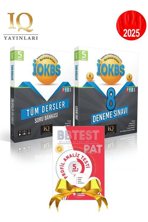 Iq Yayınları 5. Sınıf İokbs-İlköğretim Ve Ortaöğretim Kurumları Bursluluk Sınavı Soru Bankası Ve Deneme Seti