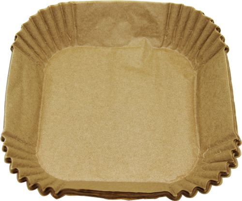 AİR FRYER 50 PARÇA  KARE - 16X4.5CM KAĞIT PİŞİRME KALIBI-Findit