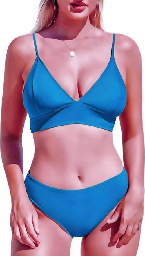 Kaplı Üçgen Bikini Üstü DB200051BU