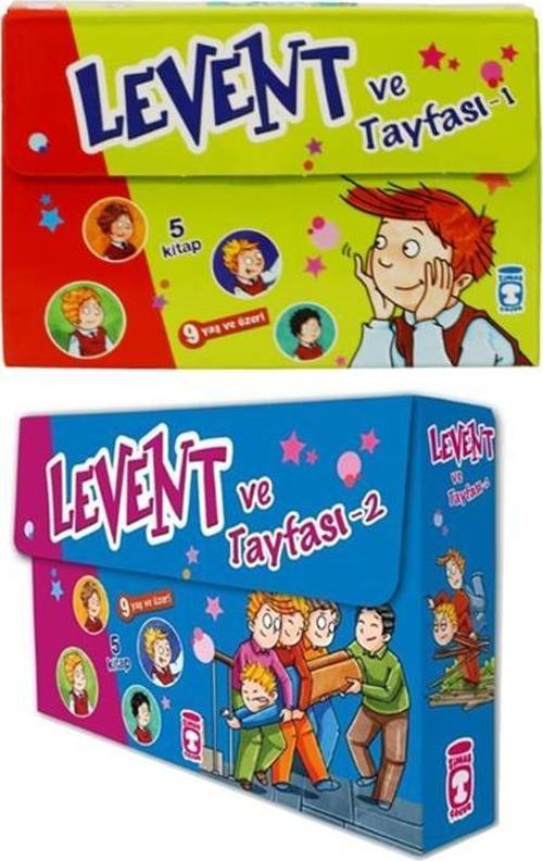 Levent ve Tayfası 1 ve 2 Kitap Set Timaş Çocuk