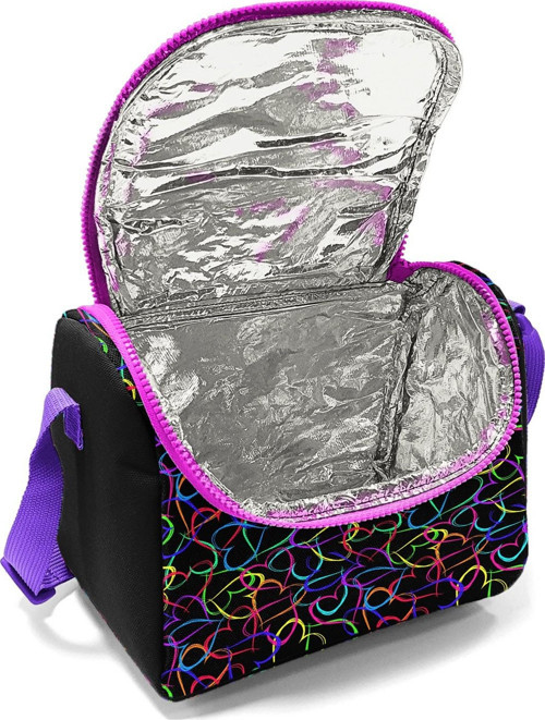 Coral High Kids Çok Renkli Kalp Desenli 3’lü Okul Çanta Seti SET0123670 4