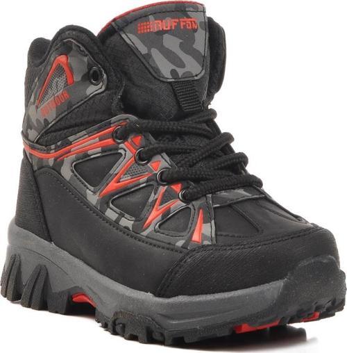 Siyah Kamuflaj Çocuk Outdoor Bot Ruffon 2301 P