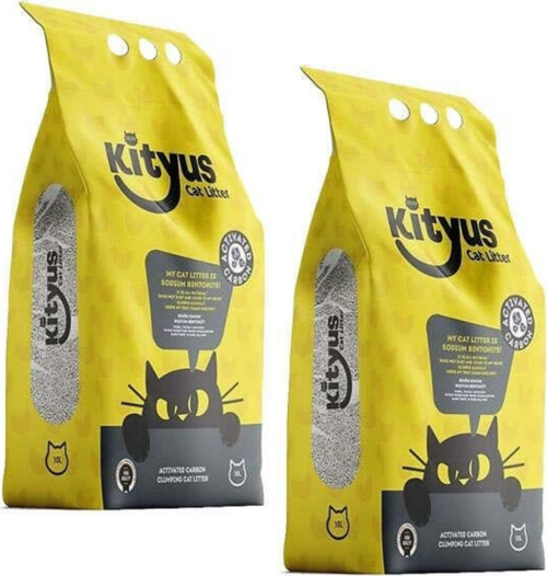 Aktif Karbonlu Kedi Kumu 10 kg x 2 Adet