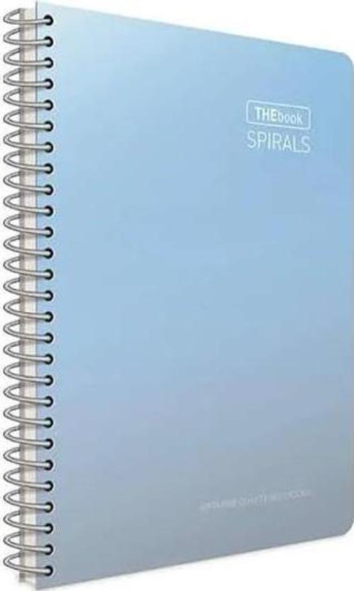 Thebook Spırals Sert Kapak Defter A4 100 Yaprak Çizgili