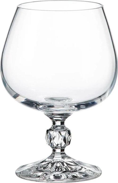 Collection Sterna Kristal 6'lı 250cc Kahve Yanı Su Bardağı/Konyak Kadehi Seti