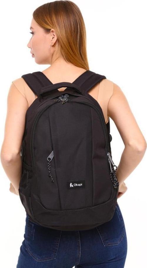 Sırt Çantası Üç Bölmeli Siyah OKP-128