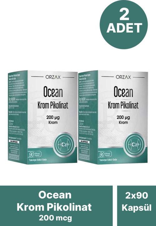 Krom Pikolinat 200 Mcg 90 Kapsül 2 Adet