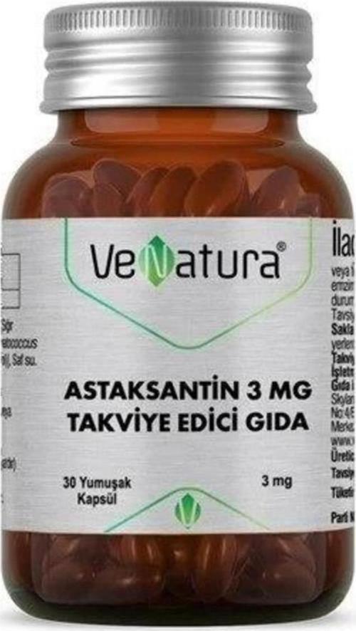 Astaksantin 3 mg 30 Kapsül
