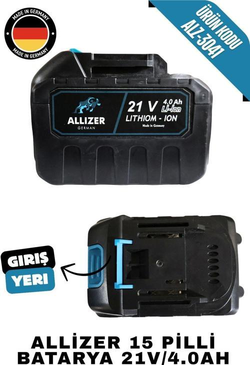 ALLİZER 15 PİLLİ BATARYA 21V/4.0AH