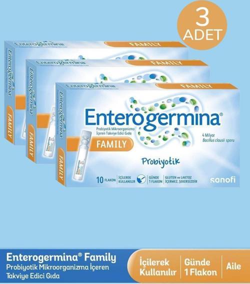 Family 10 Flakon 3 Adet