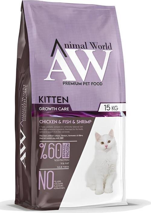 Kitten Tavuk – Balık ve Karidesli Yavru Kedi Maması 15 kg