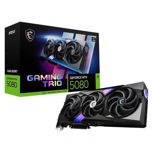 GeForce RTX 5080 16G Gaming Trio 16GB DLSS 4 256 Bit GDDR7 Ekran Kartı