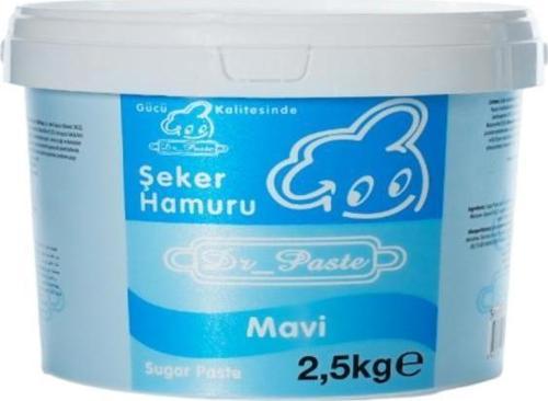 Şeker Hamuru  2,5 kg - Mavi