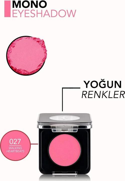 Mono Tekli Far 027 Walking Heartbeats Pembe