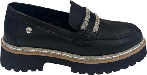 D25YA-3705 Kadın Casual Deri Loafer Ayakkabı
