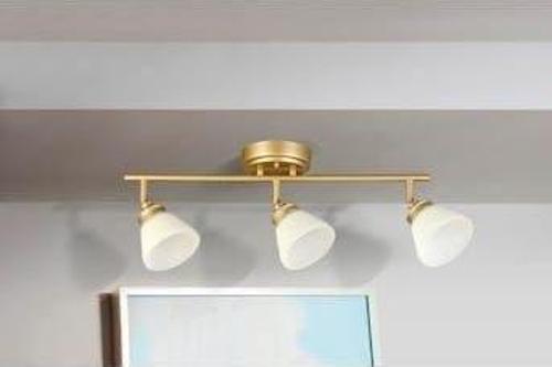Modern Eskitme Kaplama 180 Derece Hareketli Beyaz Opal Camlı Dekoratif Tavan Plofyoner Avize