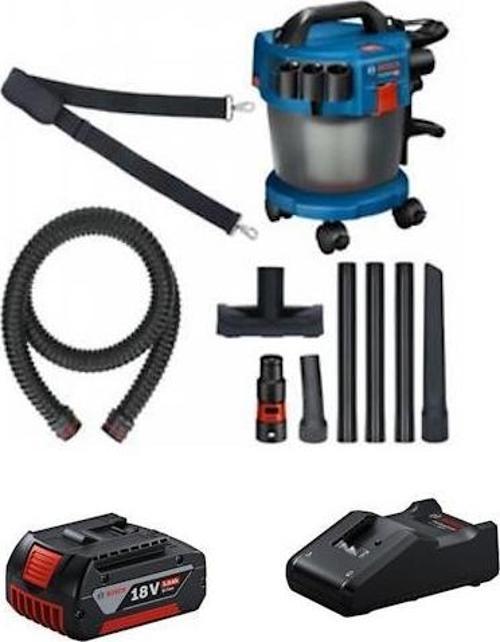 GAS 18 V-10L Akülü El Süpürgesi Procore 1x5.0Ah Akülü
