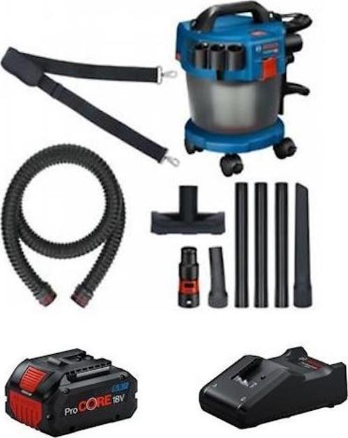 GAS 18 V-10L Akülü El Süpürgesi Procore 1x5,5Ah Akülü