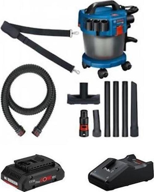 GAS 18 V-10L Akülü El Süpürgesi Procore 1x4.0Ah Akülü