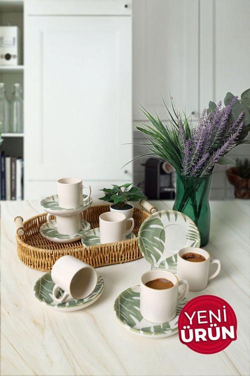 Forest Nordic Kahve Takımı 12 Parça 6 Kişilik 23052-54