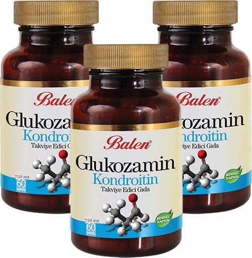 Glukozamin Kondroitin 675 Mg 60 Kapsül 3 Adet