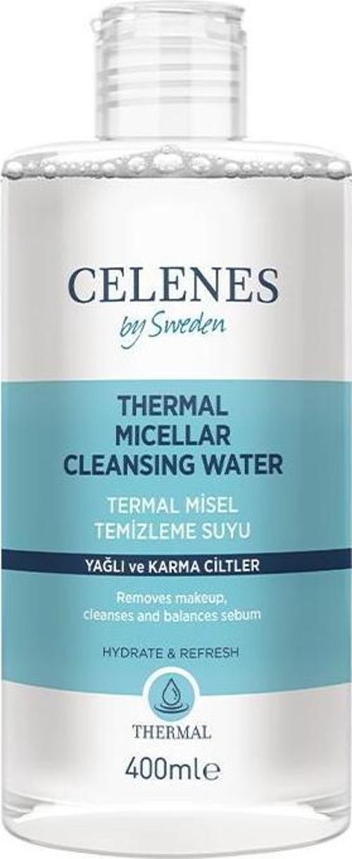 THERMAL MİSEL TEMİZLEME SUYU YAĞLI/KARMA CİLTLER 400 ML