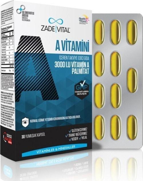 A Vitamini Blister 30 Kapsül