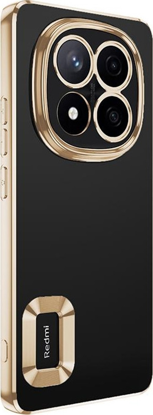 Redmi Note 14 Pro 5G Kılıf Köşeleri Renkli Şeffaf Kamera Korumalı Silikon Luxury Kapak
