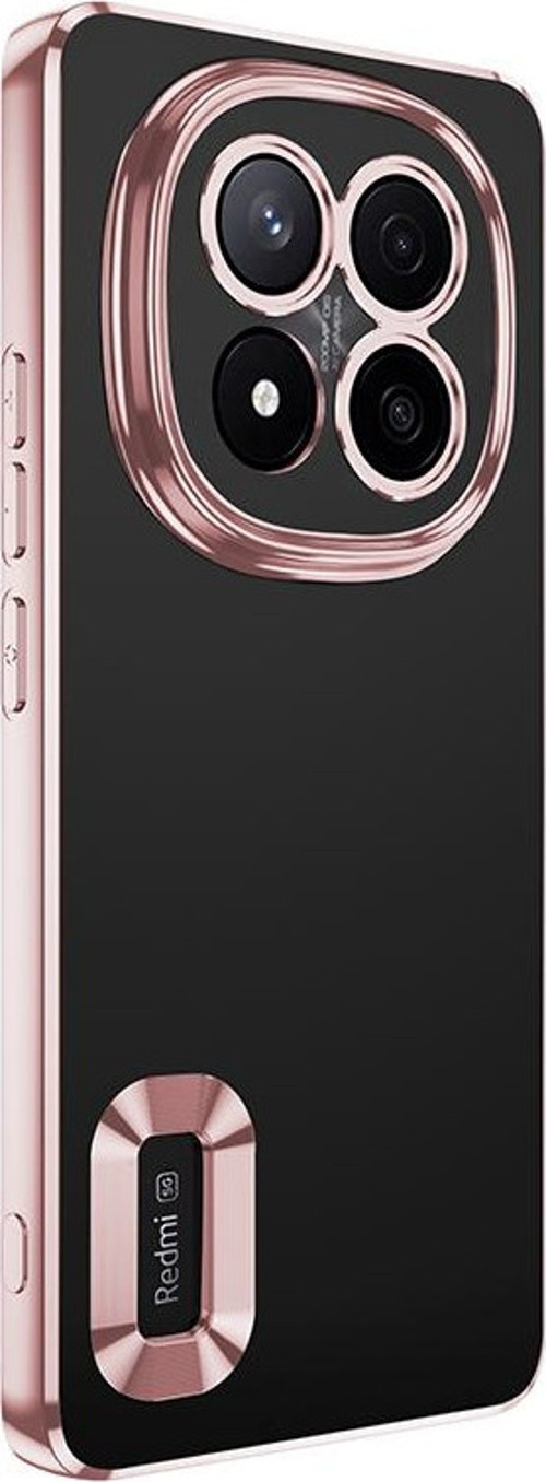 Redmi Note 14 Pro Plus Kılıf Köşeleri Renkli Şeffaf Kamera Korumalı Silikon Luxury Kapak