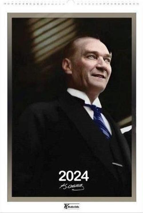 11x185 Karton Üçgen 2024 Masa Takvim MDZK 786