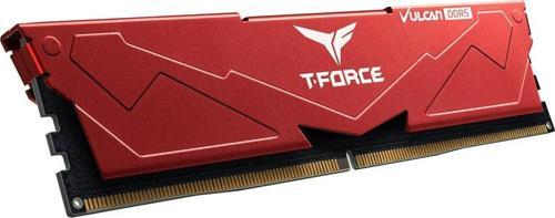 T-Force Vulcan Red 32GB (2x16) 6000MHz DDR5 CL38 Ram (FLRD532G6000HC38JDC01)