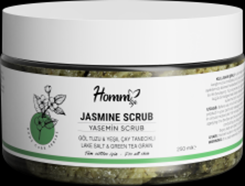 Yaseminli Yeşil Çaylı Bitki Tanecikli Scrub 250ml
