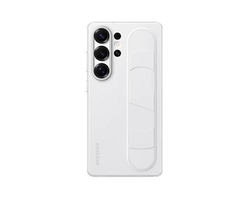 Galaxy S25 Ultra Standlı Kordonlu Kılıf - Beyaz