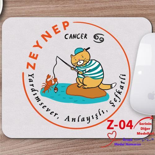 Kişiye Özel Burç Temalı Mousepad, Burçlara Özel Tasarım Serisi Z1 Serisi
