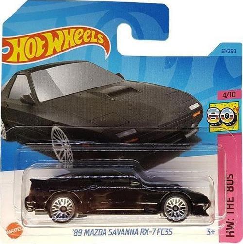 ‘89 Mazda Savanna Rx-7 Fc3S - Siyah (1/64)