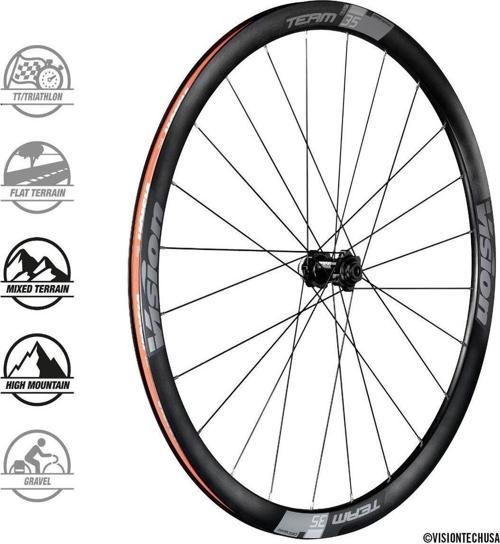 Team 35 Dısk Tlr Sh11 B2 Disk Fren (Center Lock) Yol Yarış (Cyclocross-Gravel) Jant Seti