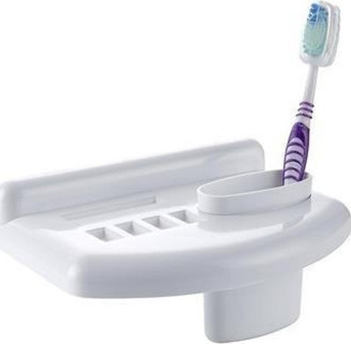 BUFFER® Banyo Diş Macunu Diş Fırçası Tutacağı Bardağı Fırçalık Stand