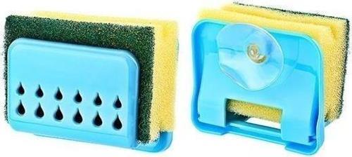 BUFFER® Pratik Mutfak Lavabo Vantuzlu Bulaşık Süngeri Askısı Aparatı