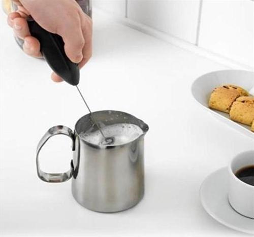 BUFFER® El Çırpıcısı Pilli Mini Portatif Mutfak Mikseri Köpürtme Aleti