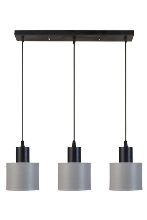 Teddy Özel Tasarım Modern Cafe Mutfak Salon 3 lü Metal Sıralı Sarkıt Avize