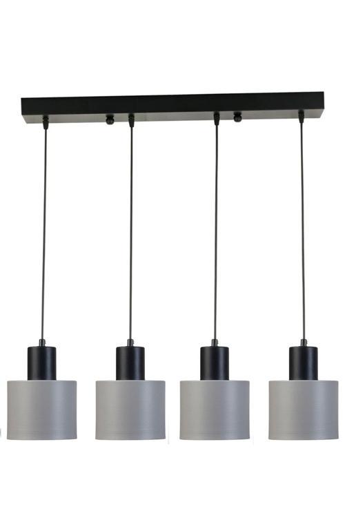 Teddy Özel Tasarım Modern Cafe Mutfak Salon 4 lü Sıralı Sarkıt Avize