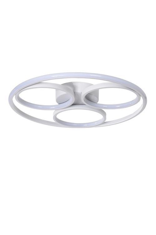 Berlin Modern Tasarım Yatak Odası - Salon - Mutfak Renk Beyaz Ledli 4 Lü Led Avize