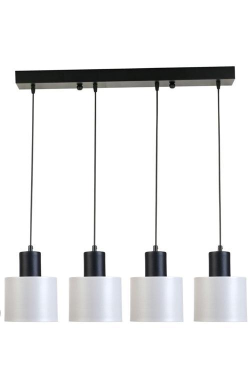 Teddy Özel Tasarım Modern Cafe Mutfak Salon 4 lü Sıralı Sarkıt Avize