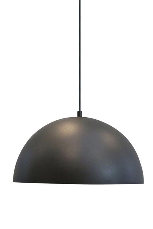 Luppo Modern Tasarım Metal Siyah Içi Siyah Tekli Avize